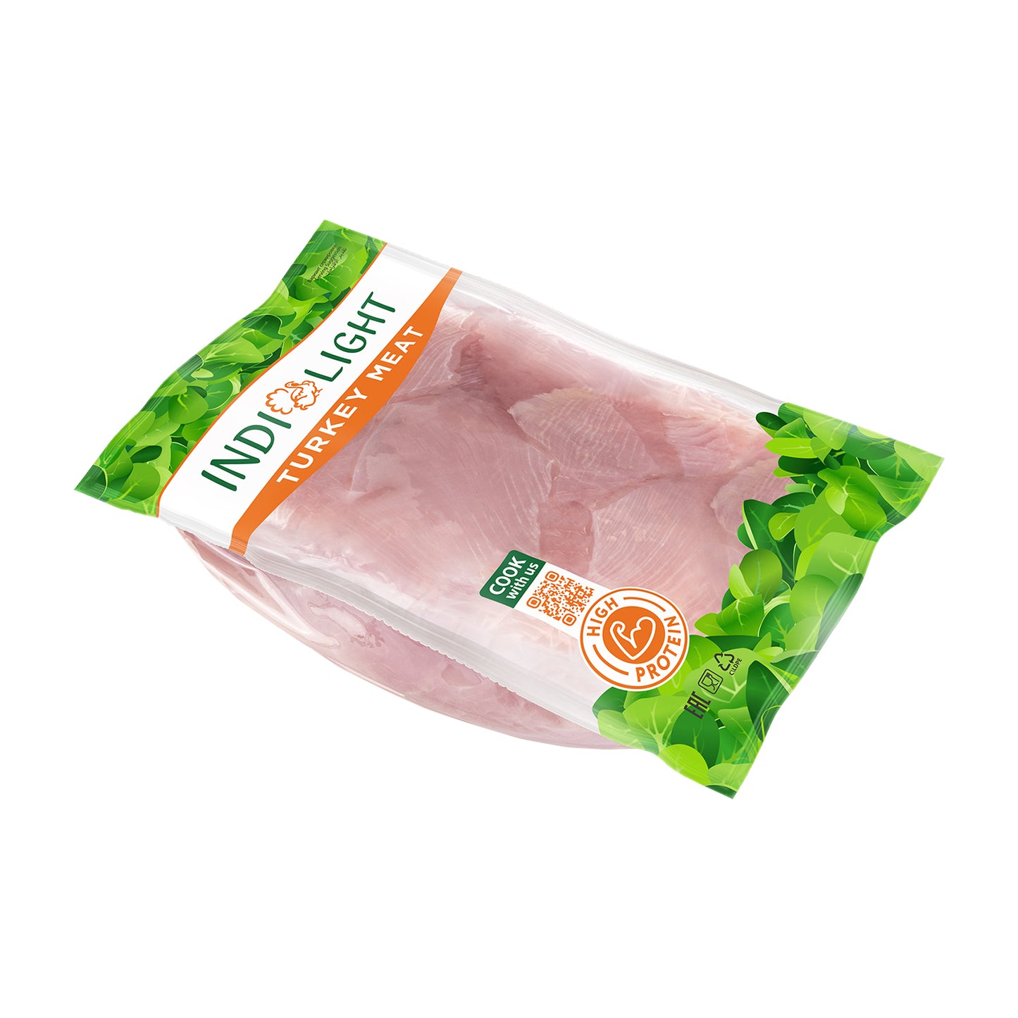 Indilight Turkey Breast Cubes Frozen