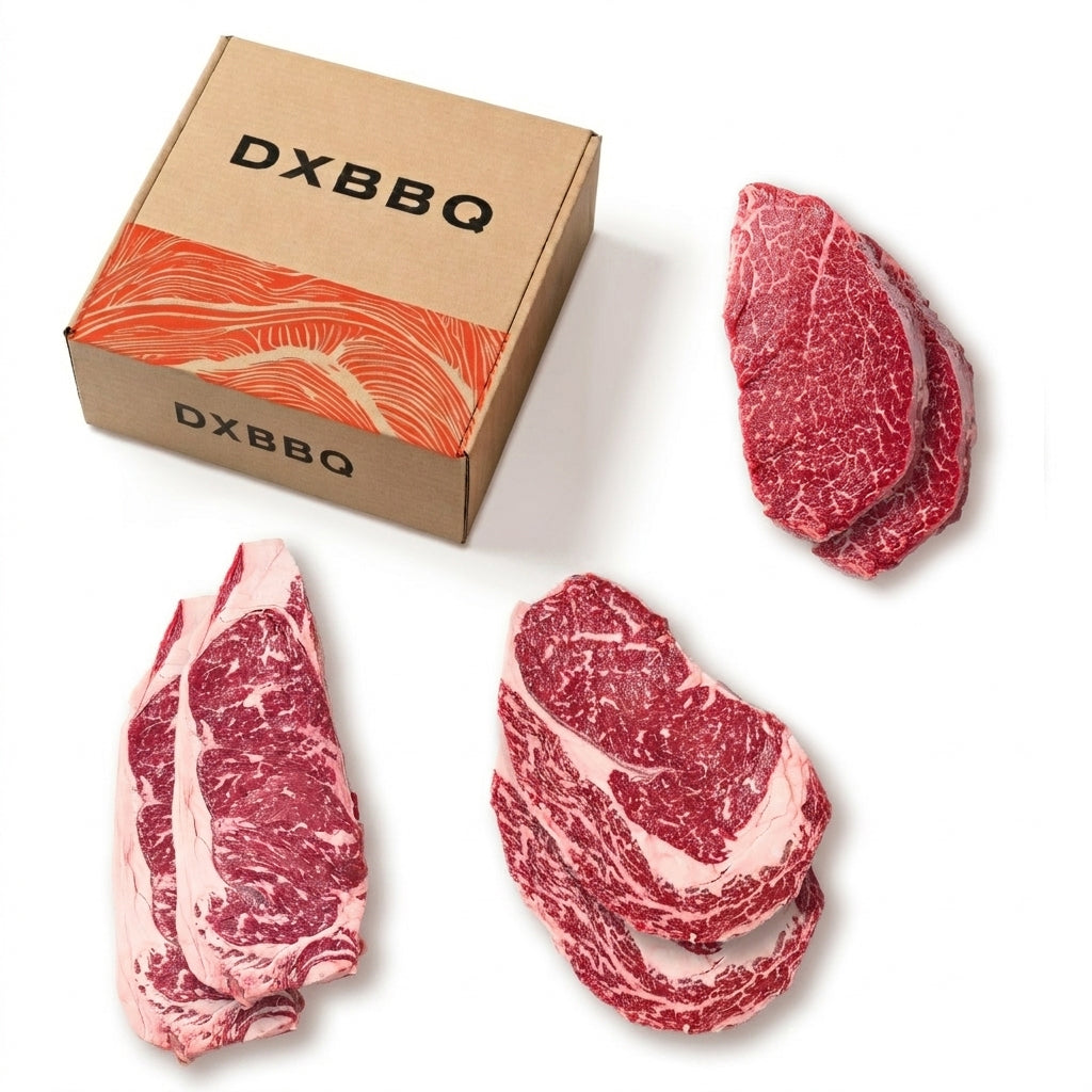 Grill Master Steak Box (2 Wagyu Ribeye + 2 Wagyu Striploin + 2 Wagyu Tenderloin)