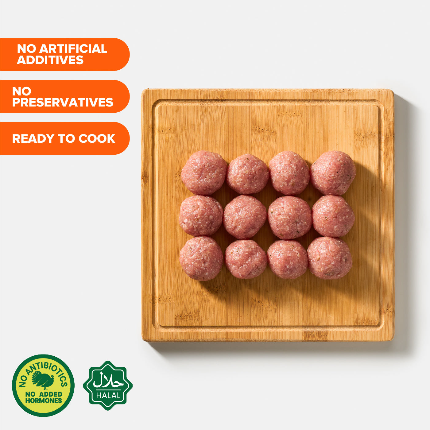 Indilight Turkey Meatballs Chilled – 360g