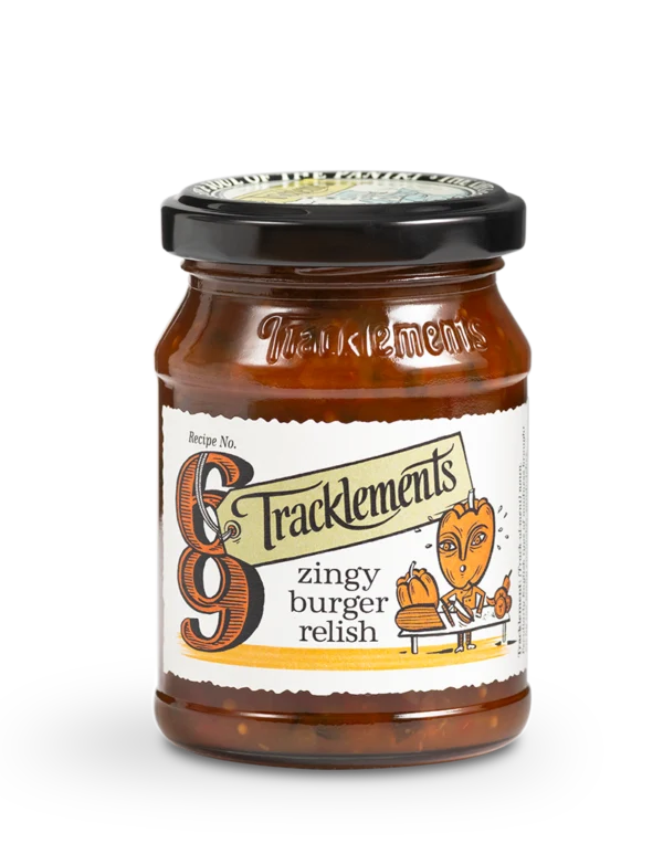 Tracklements Zingy Burger Relish