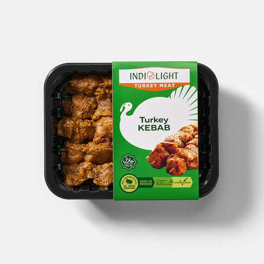 Indilight Turkey Kebabs, new black pack