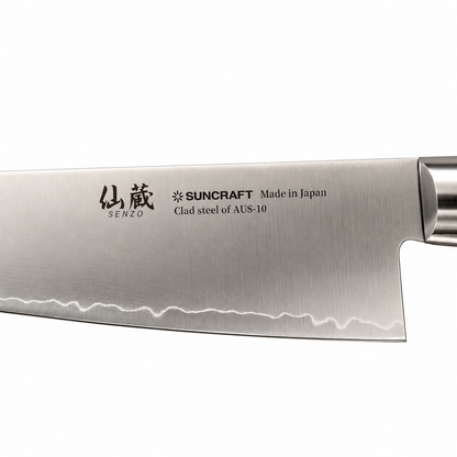 Suncraft Senzo AUS10 Gyuto 180mm