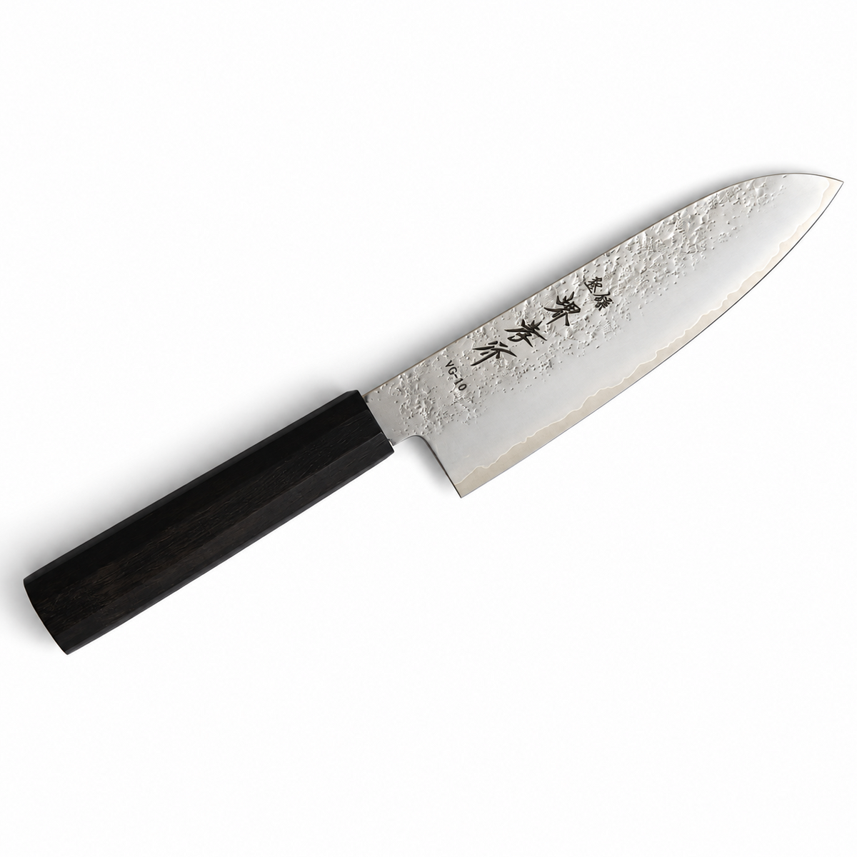 Sakai Takayuki Nashiji VG10 Ebony Santoku 170mm