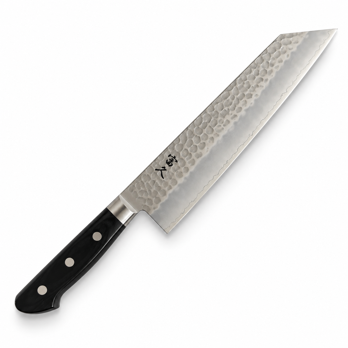 Tomihisa AUS8 Tsuchime Black Kiritsuke 210mm