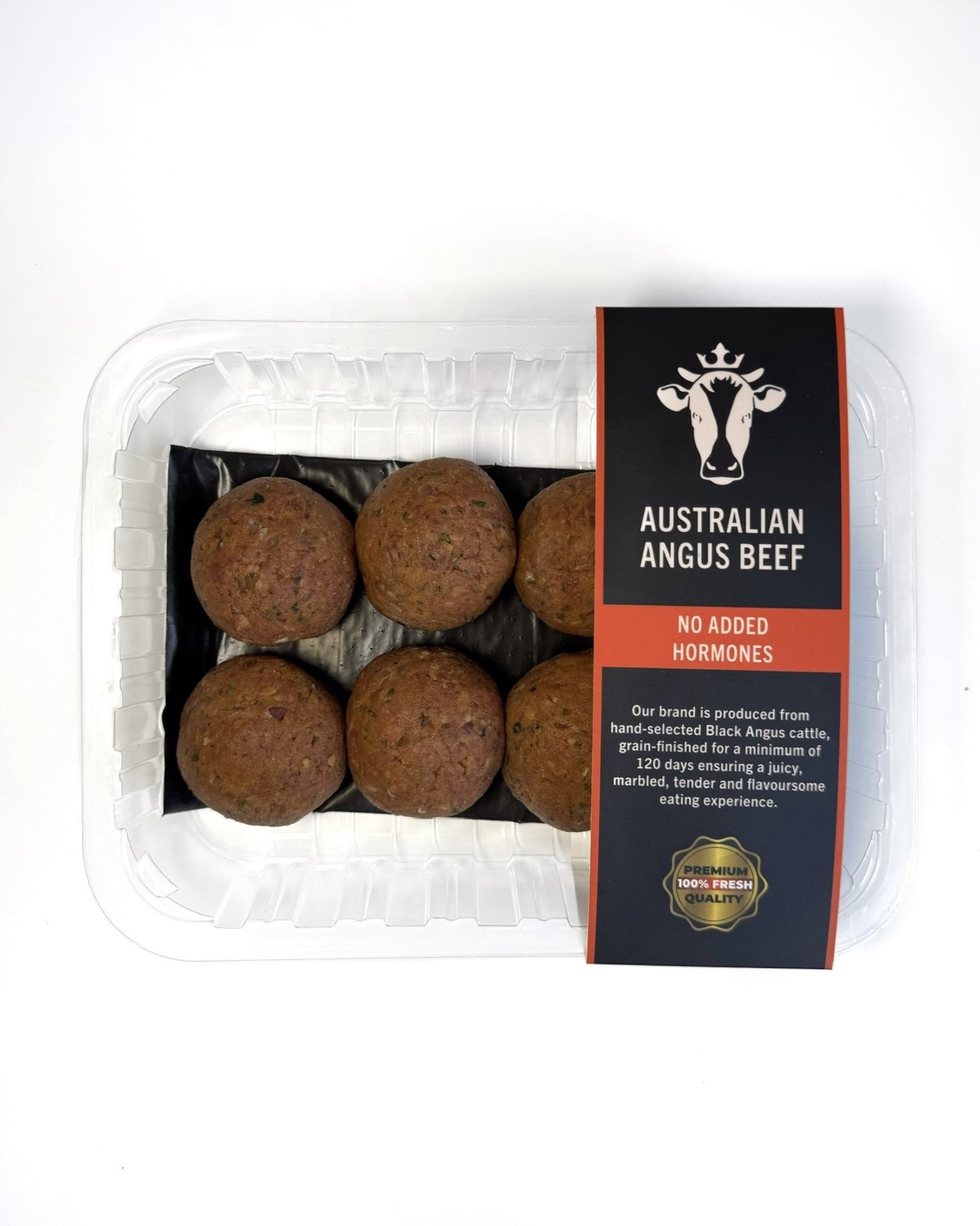 Angus Beef Meat Balls Chilled  (6x40g)