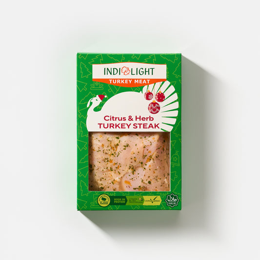 Indilight Citrus & Herb Turkey Steak – 500g
