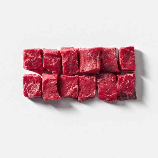 Grass-Fed Angus Beef Cubes 250g