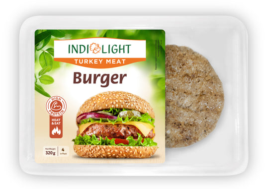 Indilight Turkey Burger patty Frozen