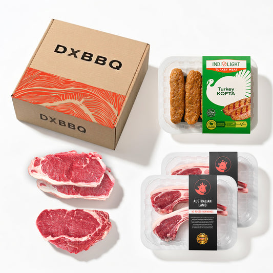 Spring Grill Box (4 lamb chops + Ribeye +2 Striploins +Kofta)